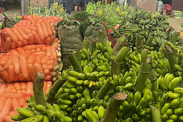 Belebte Marktplätze